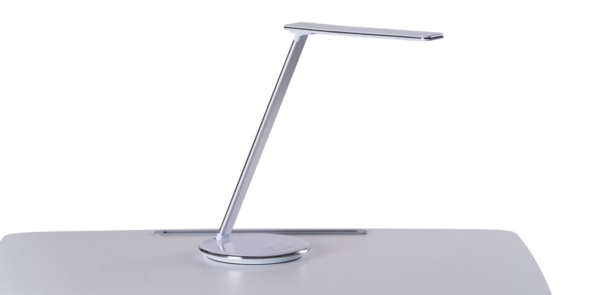 Skrivbordslampa LED, QUltra, vit, Offix