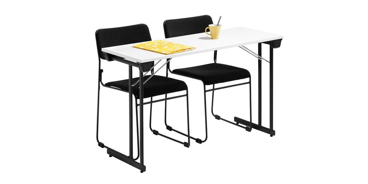 Konferensbord fällbart, svart, Offix