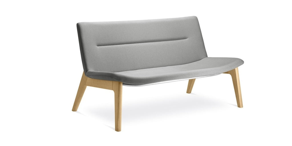 Loungesoffa, Meet, Benstativ trä, Offix