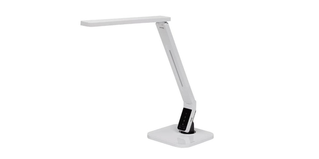 Skrivbordslampa LED, Modern, vit, Offix