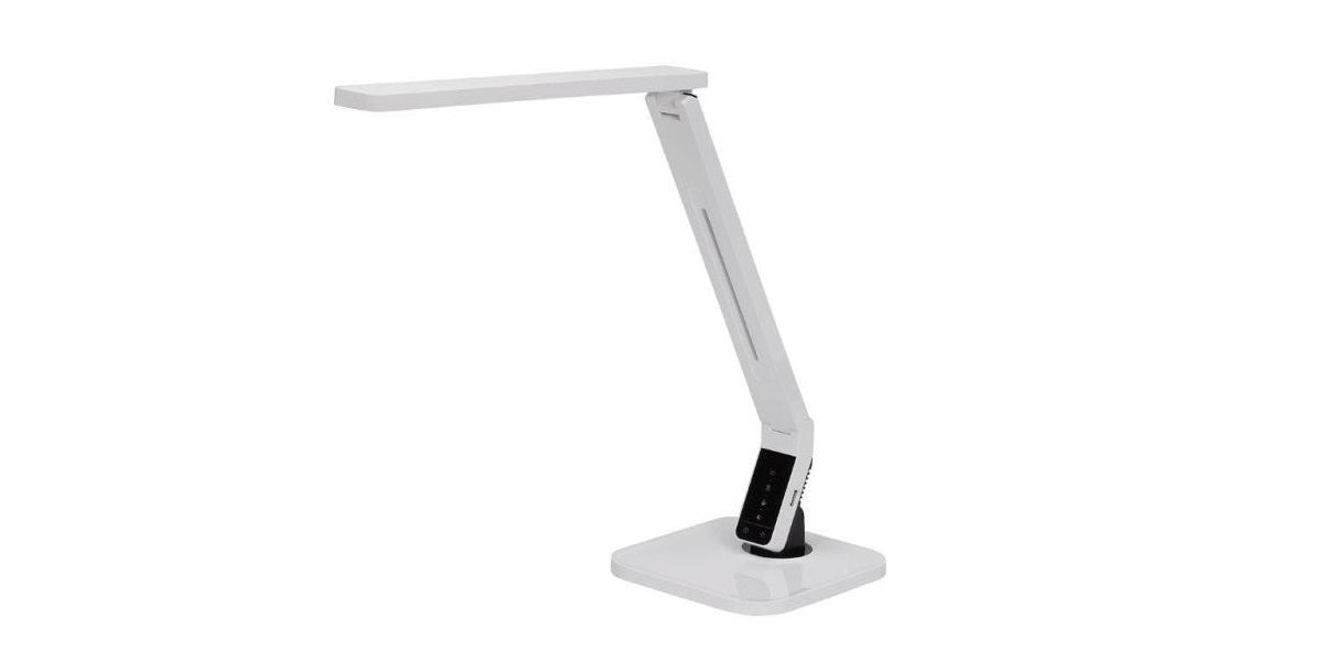 Skrivbordslampa LED, Modern, vit, Offix