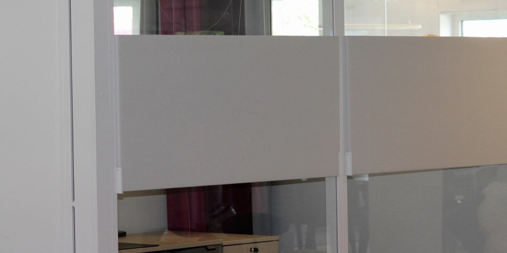 Ljudabsorbent, på glas, tyg, Offix