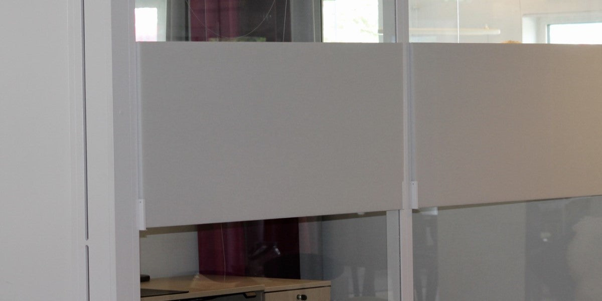 Ljudabsorbent, på glas, tyg, Offix