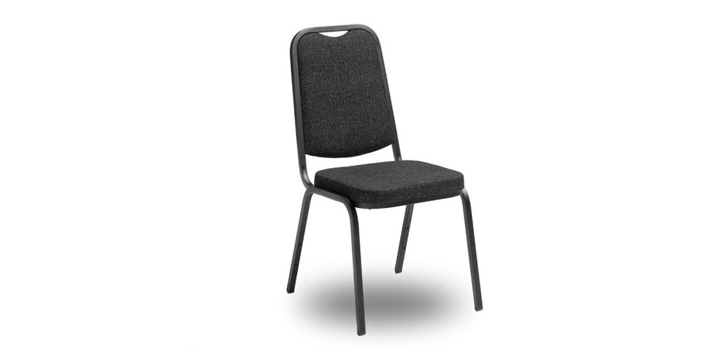 Konferensstol, staplingsbar, Flex06, svart, Offix