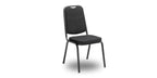Konferensstol, staplingsbar, Flex06, svart, Offix