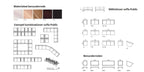 Loungesoffa, Public, Offix