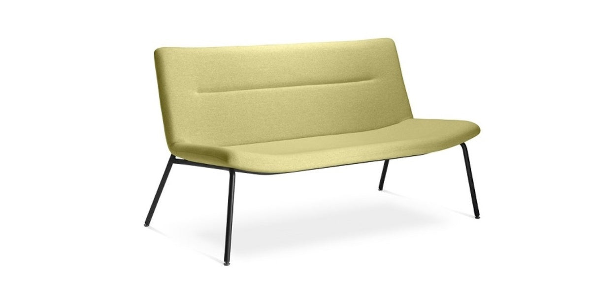 Loungesoffa, Meet, Benstativ stål, Offix