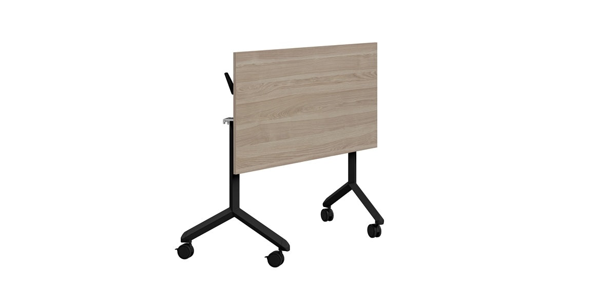 Konferensbord tilt, fällbart, A-stativ, hjul, ask, Offix