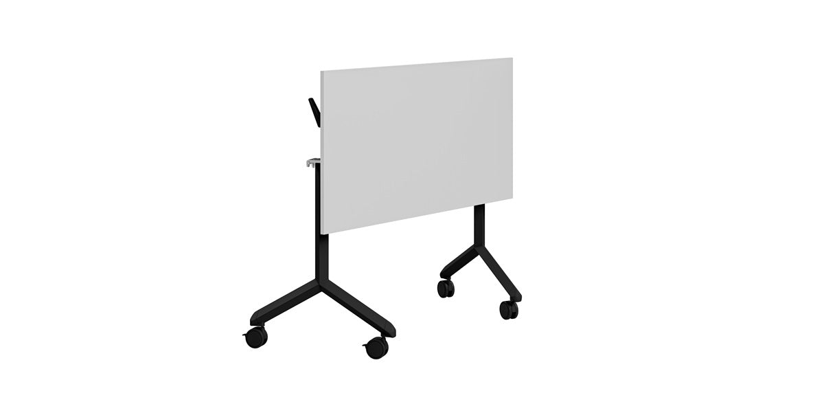 Konferensbord tilt, fällbart, A-stativ, hjul, ljusgrå, Offix