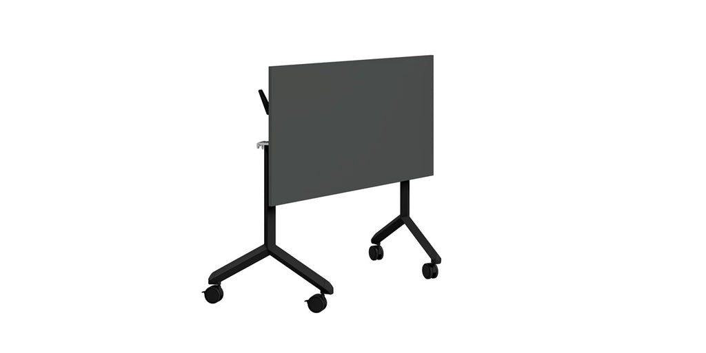 Konferensbord tilt, fällbart, A-stativ, hjul, mörkgrå, Offix