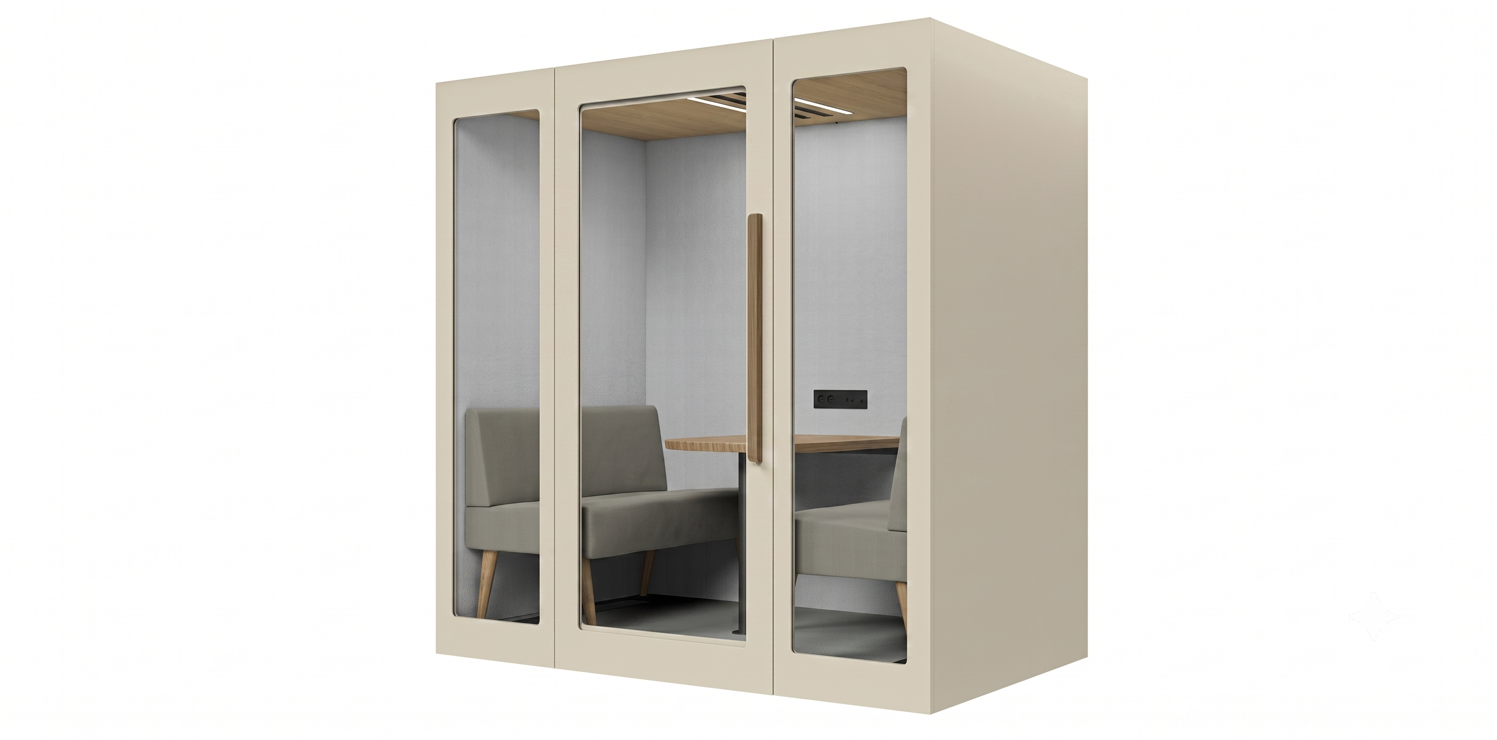 Tysta rum, Zenpodd 4 sit, Offix