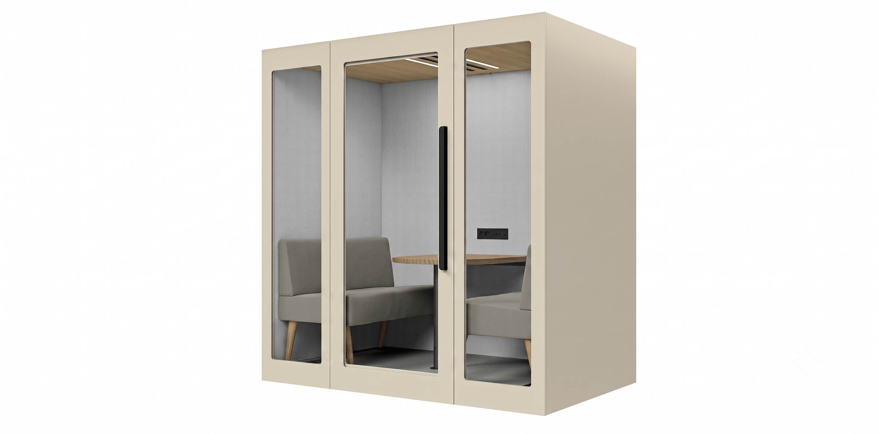 Tysta rum, Zenpodd 4 sit, Offix