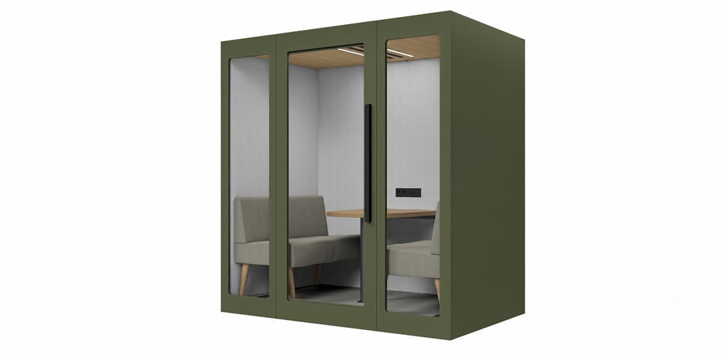 Tysta rum, Zenpodd 4 sit, Offix