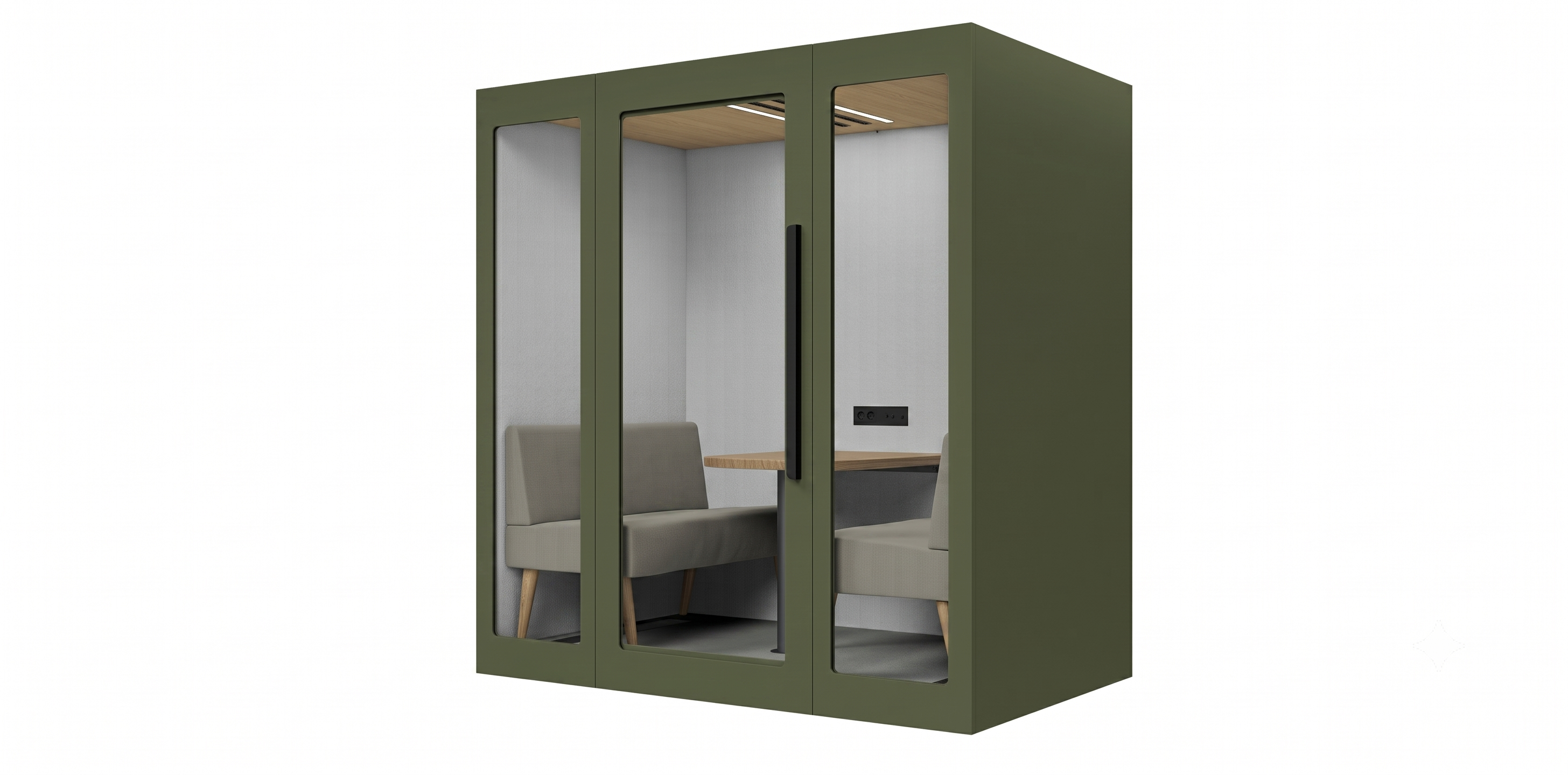 Tysta rum, Zenpodd 4 sit, Offix