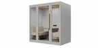 Tysta rum, Zenpodd 4 sit, Offix