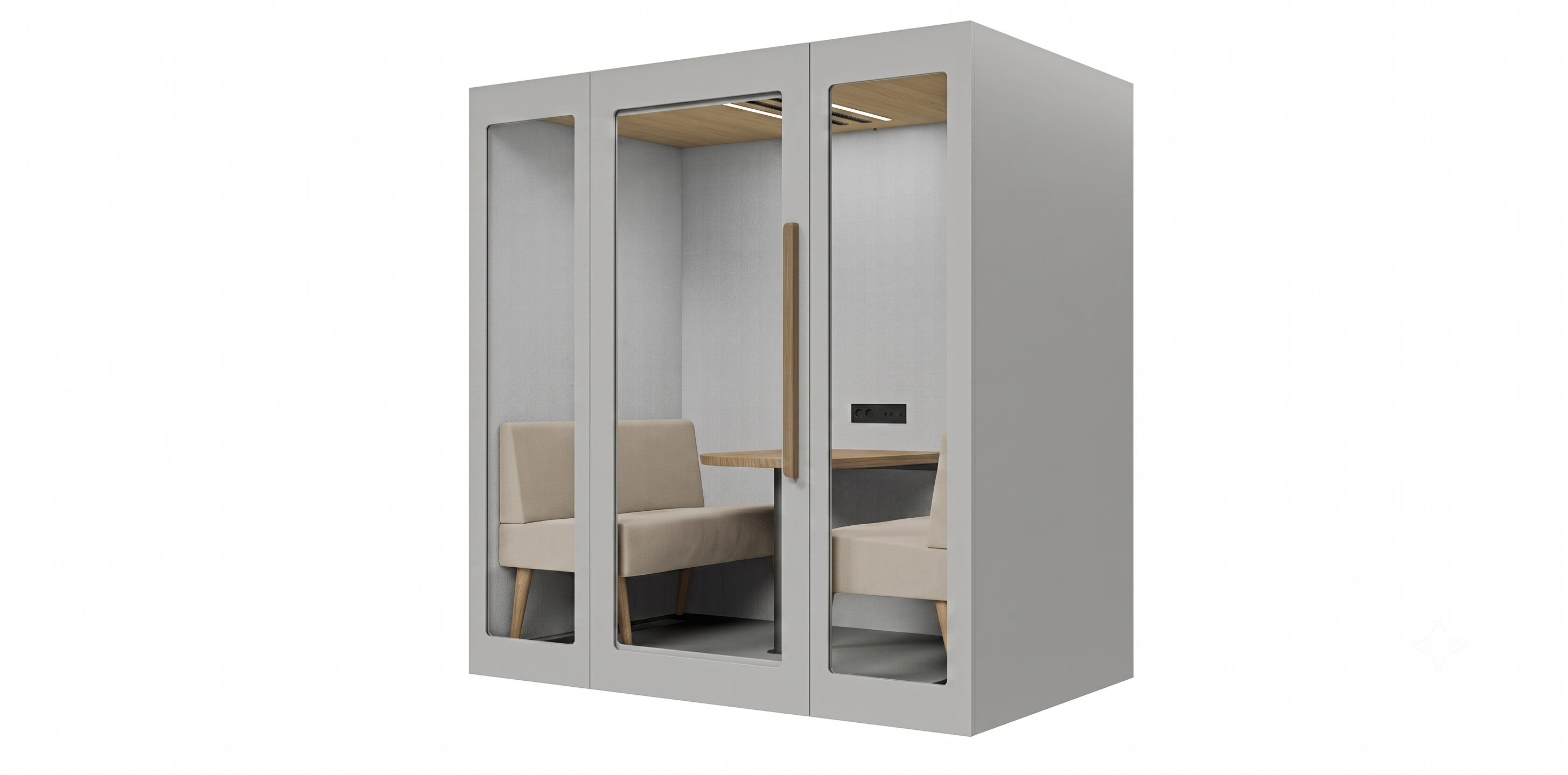 Tysta rum, Zenpodd 4 sit, Offix