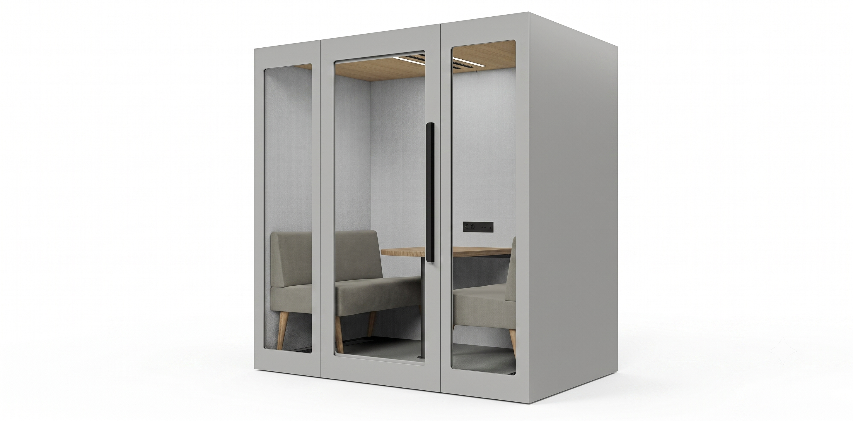 Tysta rum, Zenpodd 4 sit, Offix