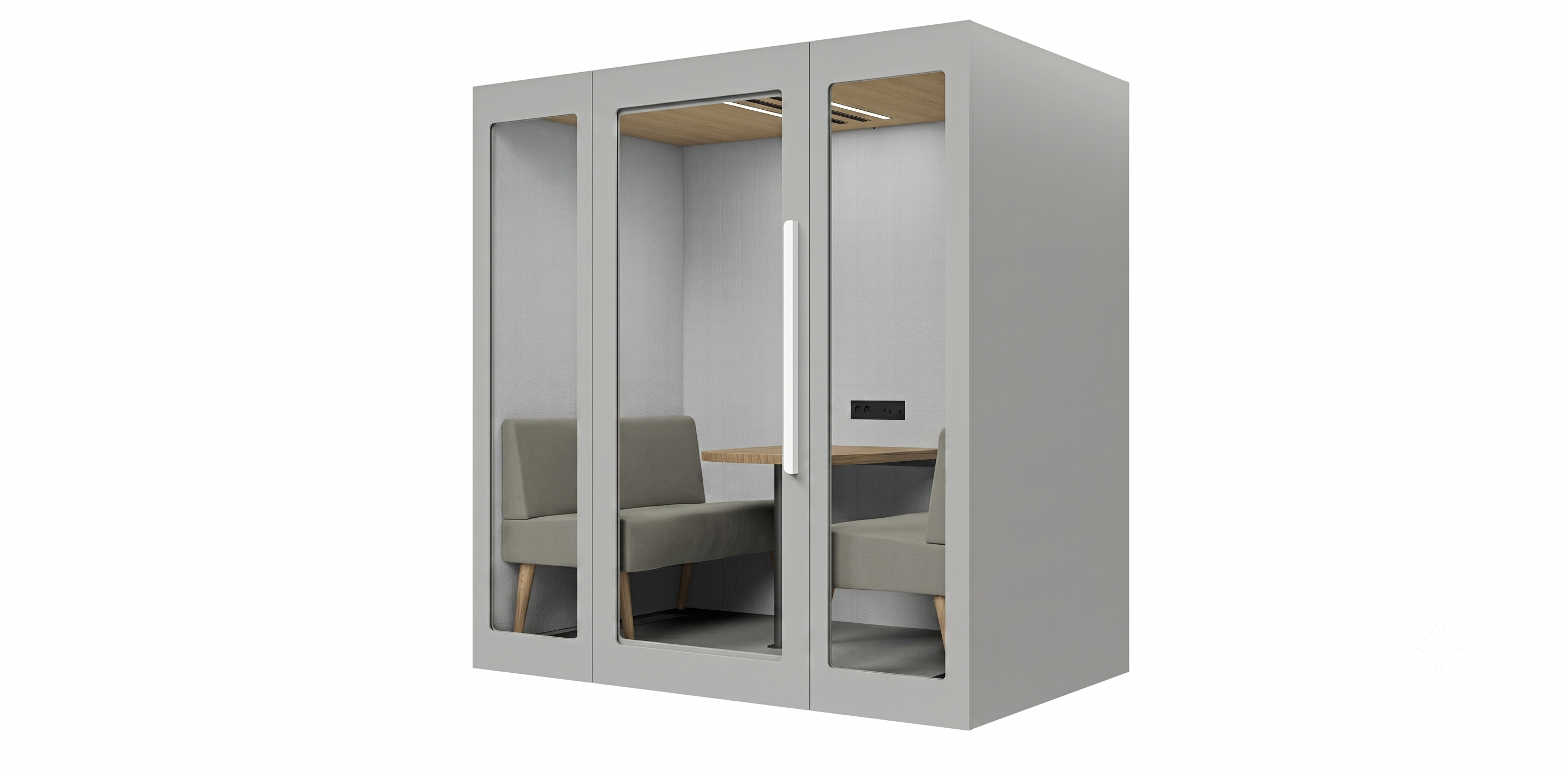 Tysta rum, Zenpodd 4 sit, Offix