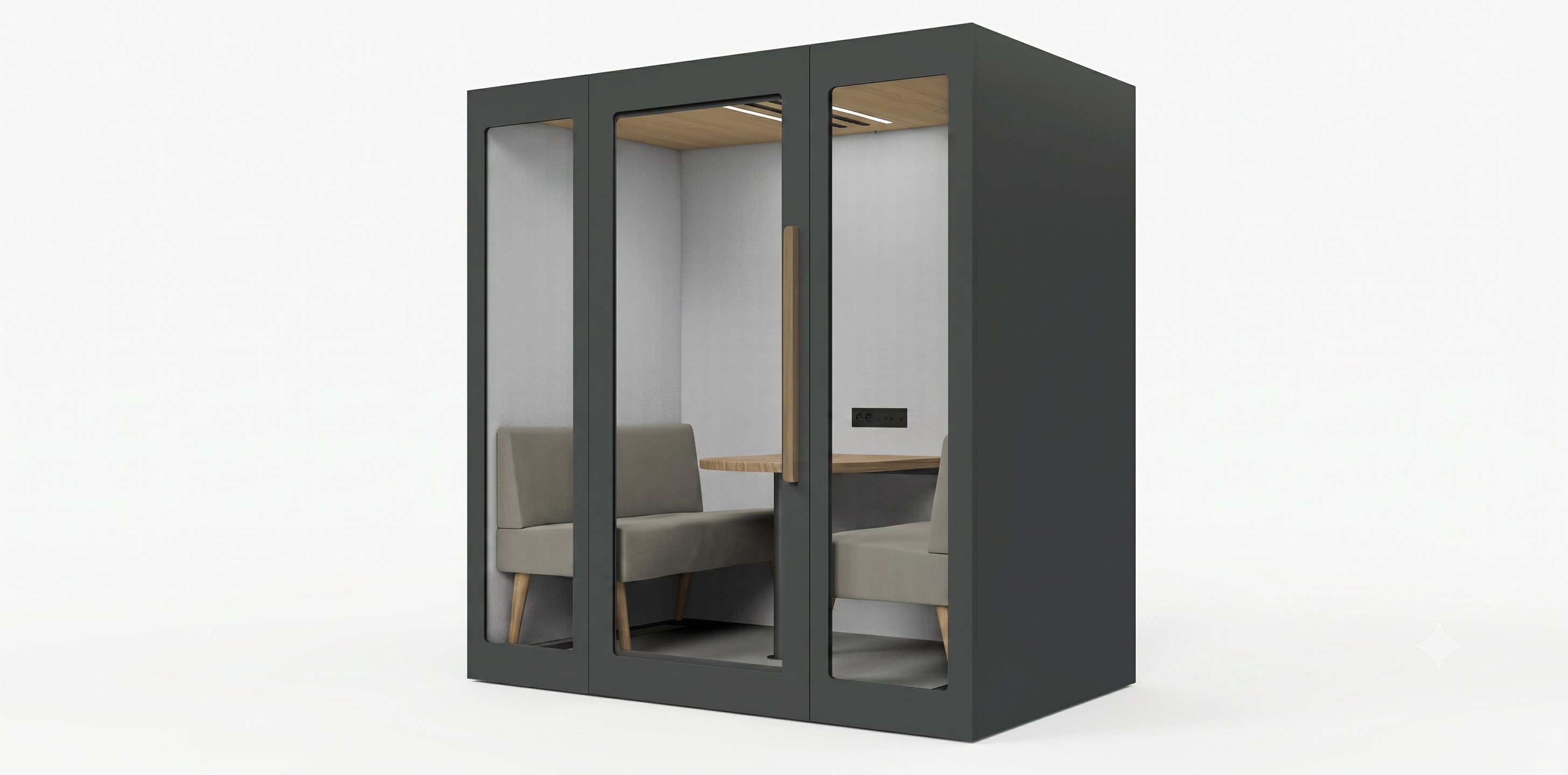Tysta rum, Zenpodd 4 sit, Offix