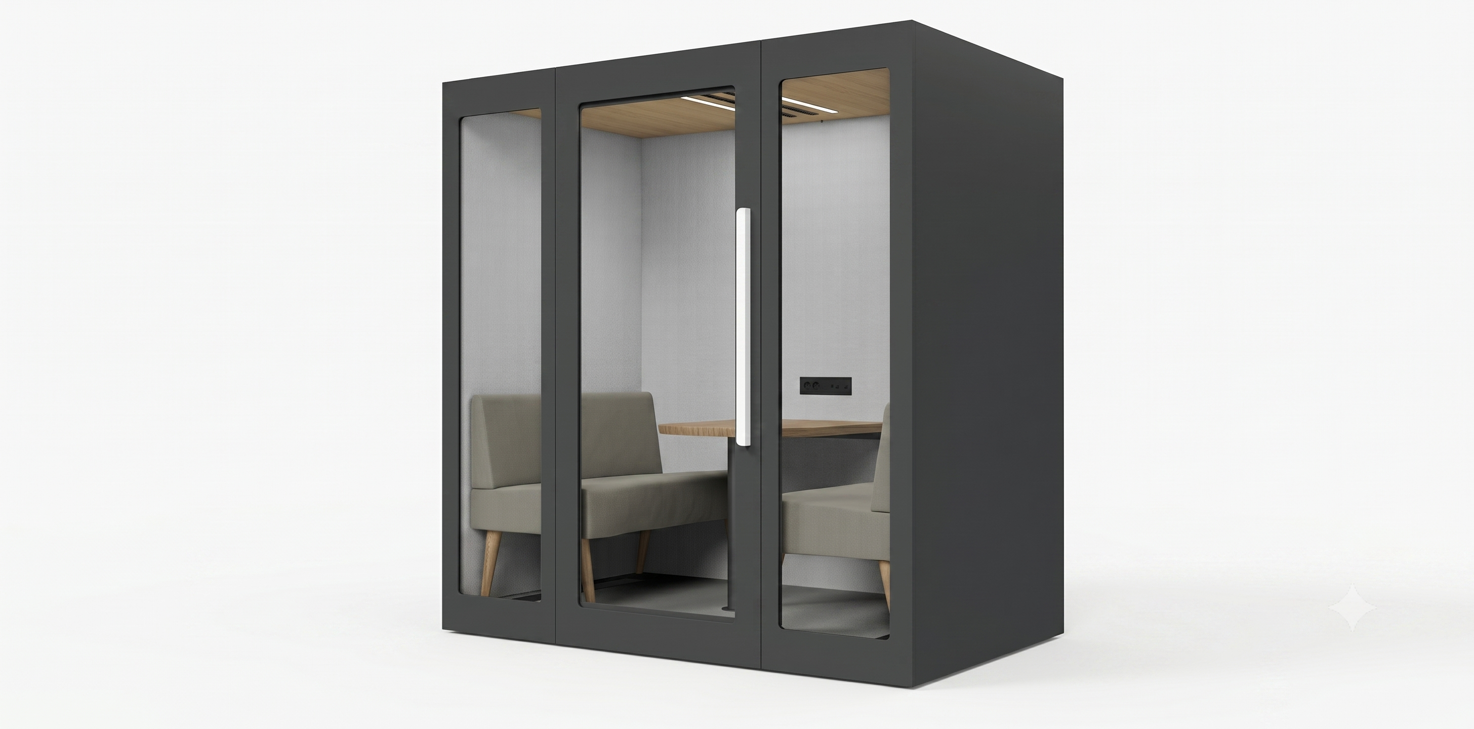 Tysta rum, Zenpodd 4 sit, Offix