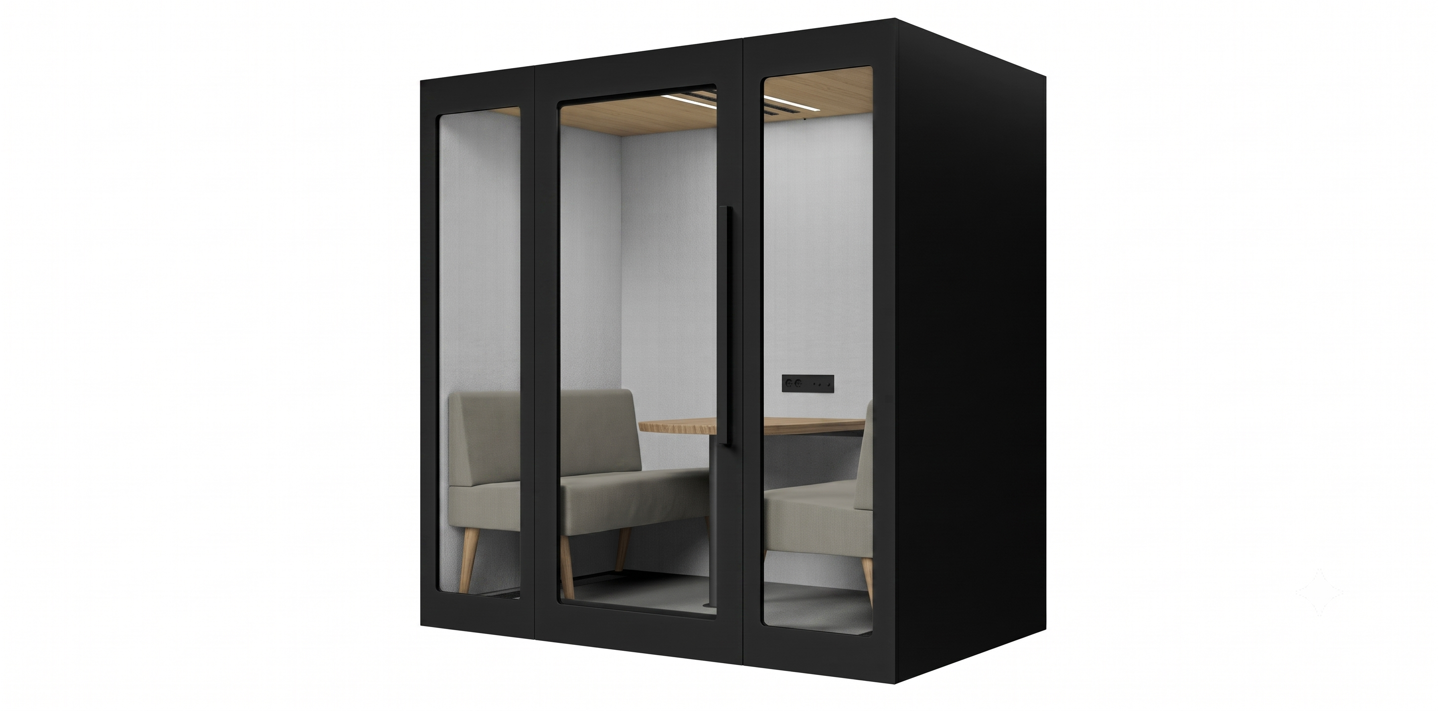 Tysta rum, Zenpodd 4 sit, Offix