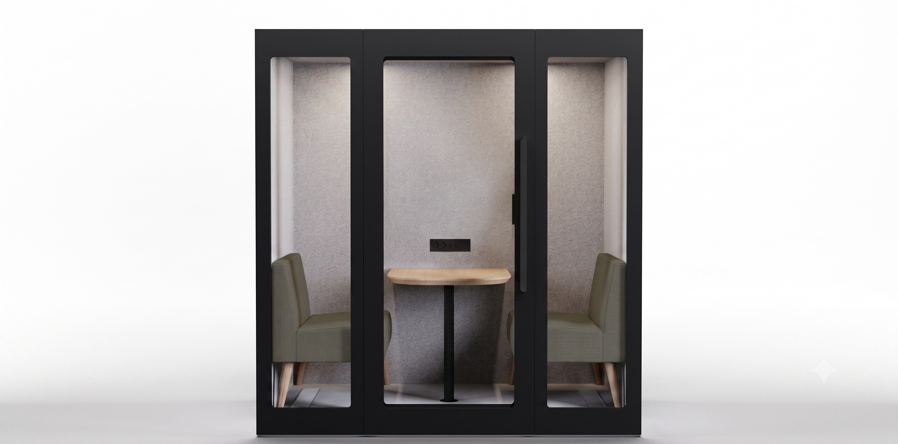 Tysta rum, Zenpodd 4 sit, Offix