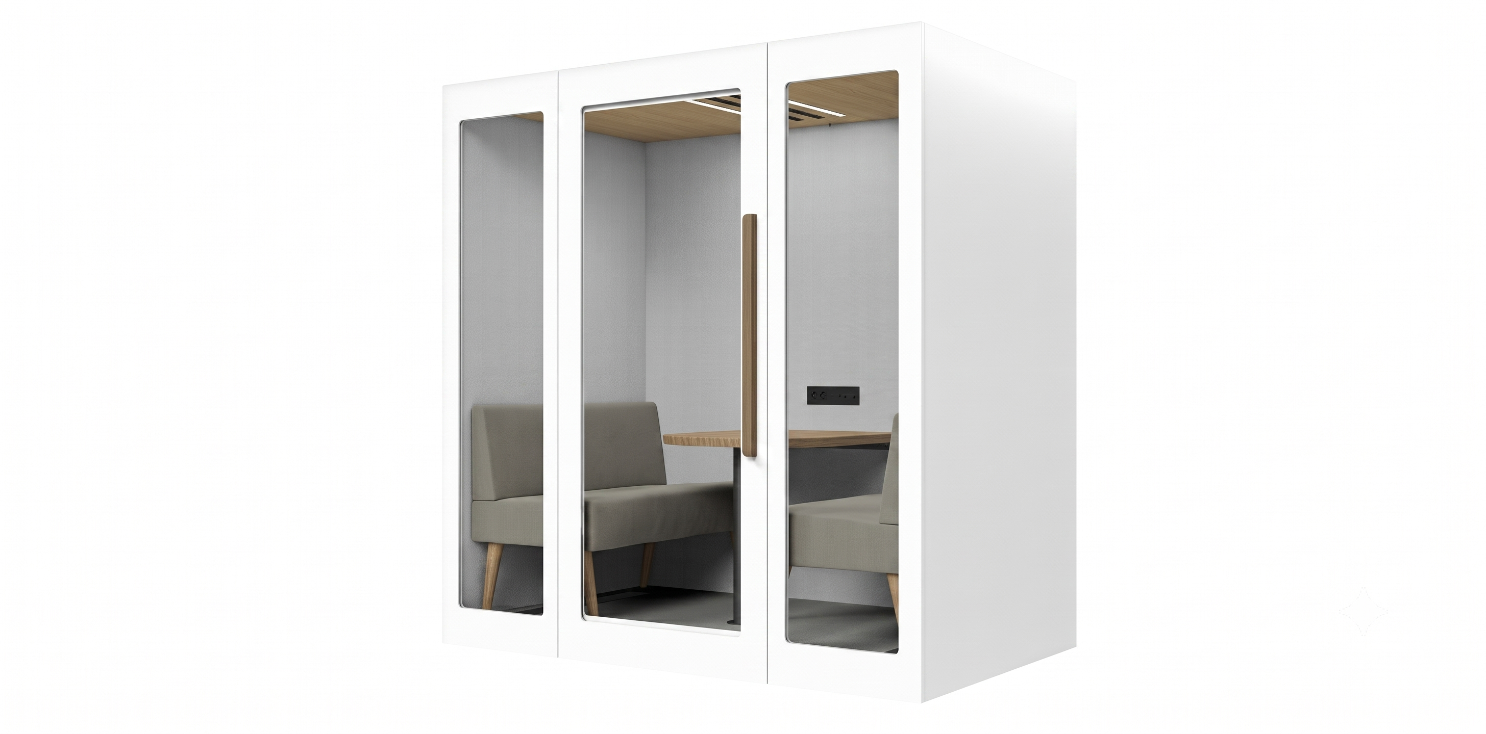 Tysta rum, Zenpodd 4 sit, Offix