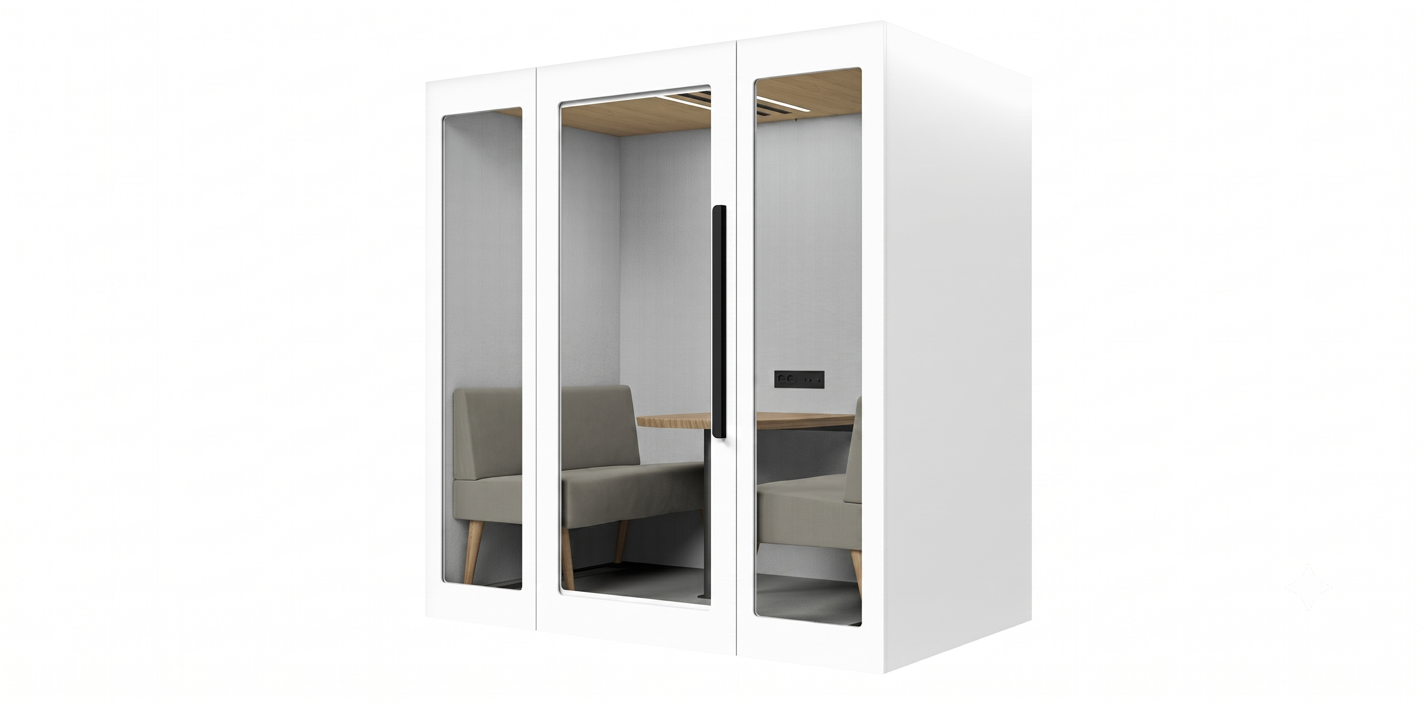 Tysta rum, Zenpodd 4 sit, Offix