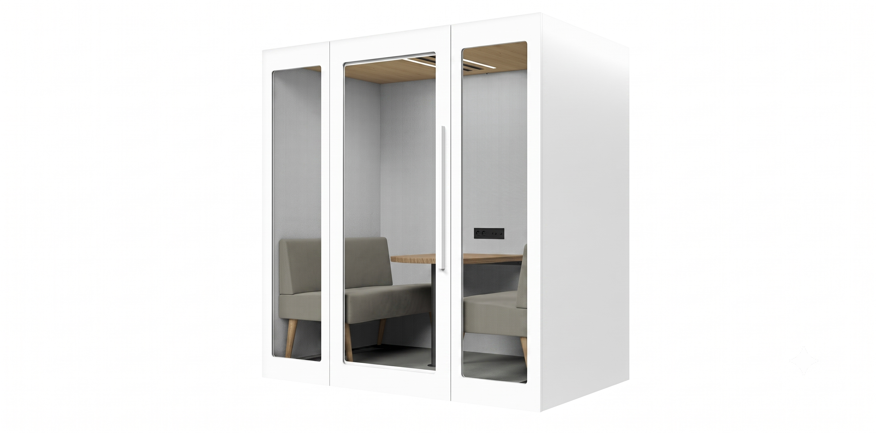 Tysta rum, Zenpodd 4 sit, Offix