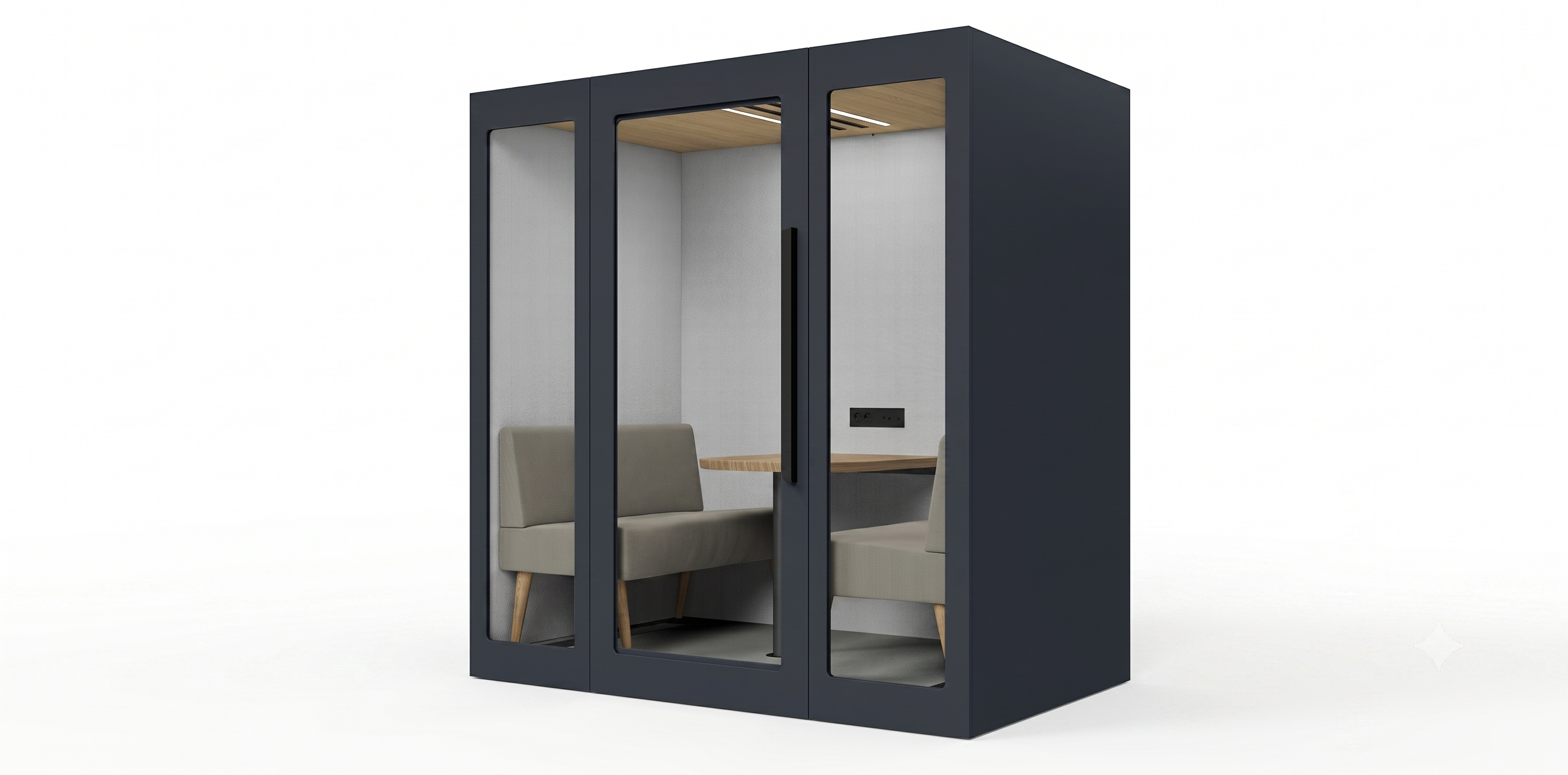 Tysta rum, Zenpodd 4 sit, Offix