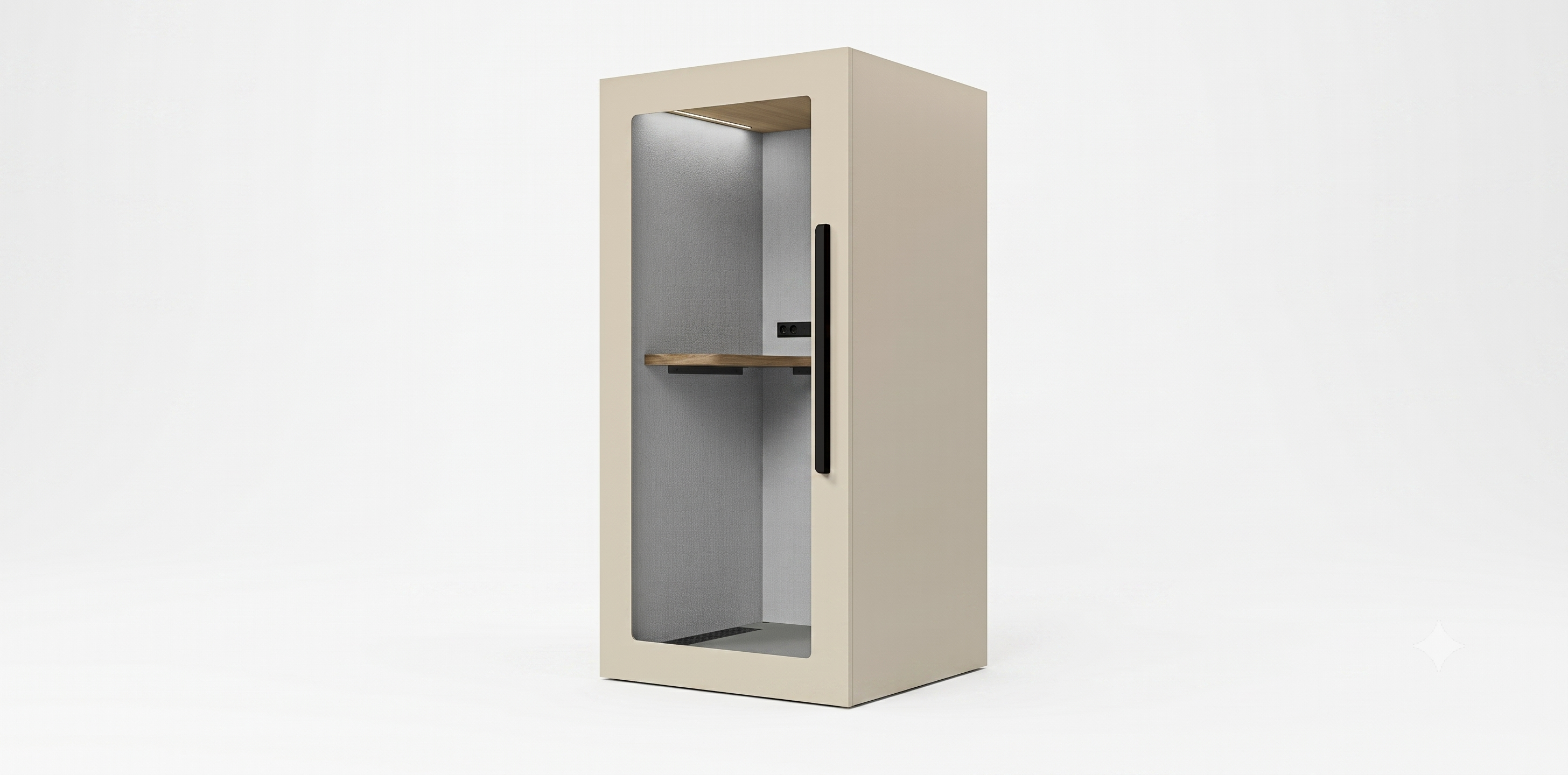Tysta rum, Zenpodd 1 stand, Offix