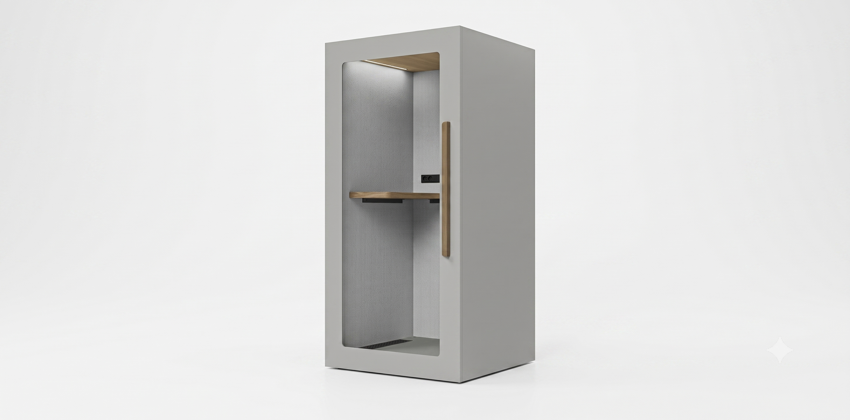 Tysta rum, Zenpodd 1 stand, Offix
