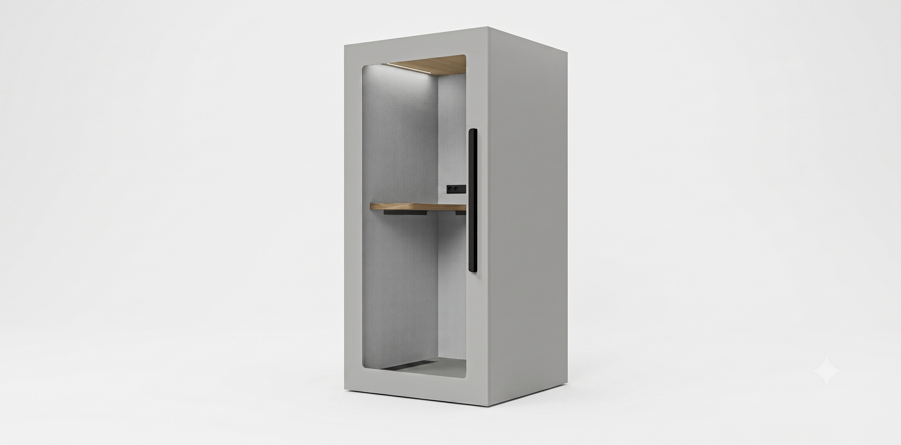 Tysta rum, Zenpodd 1 stand, Offix