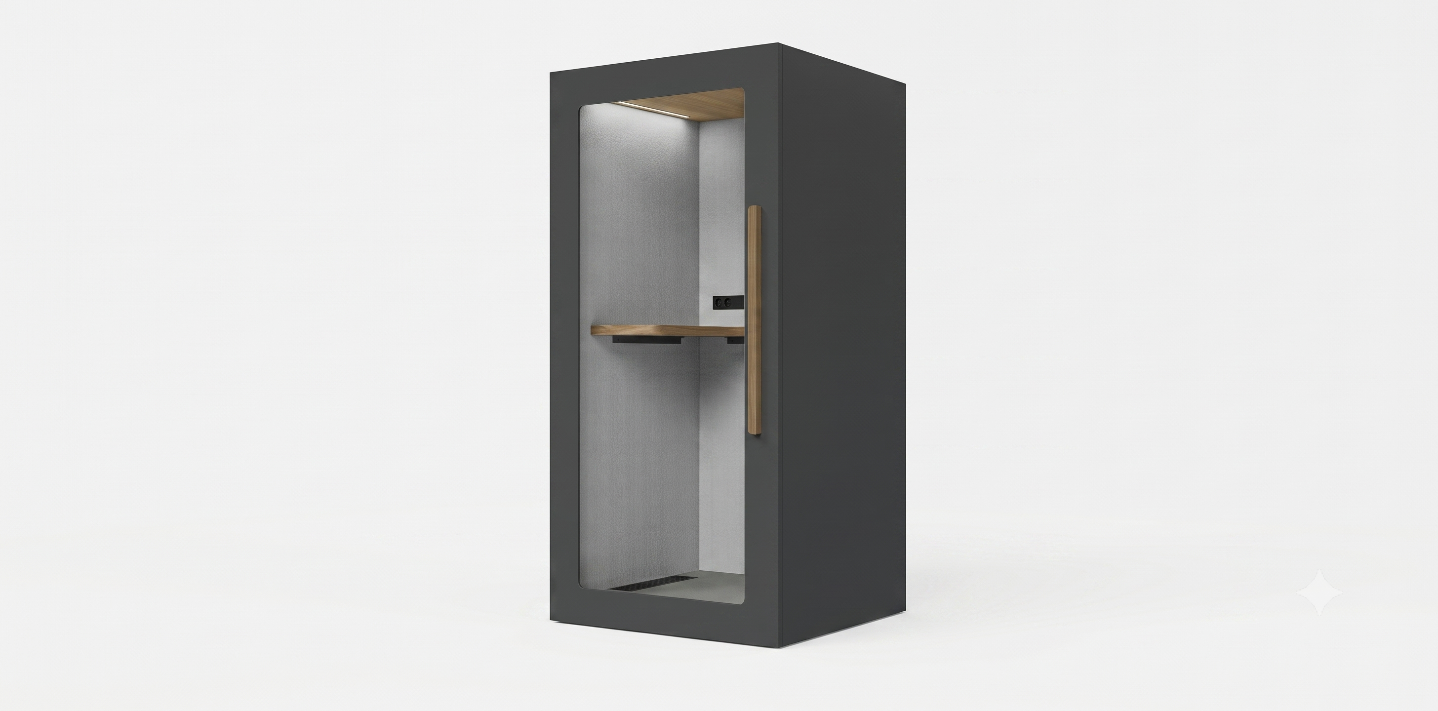 Tysta rum, Zenpodd 1 stand, Offix