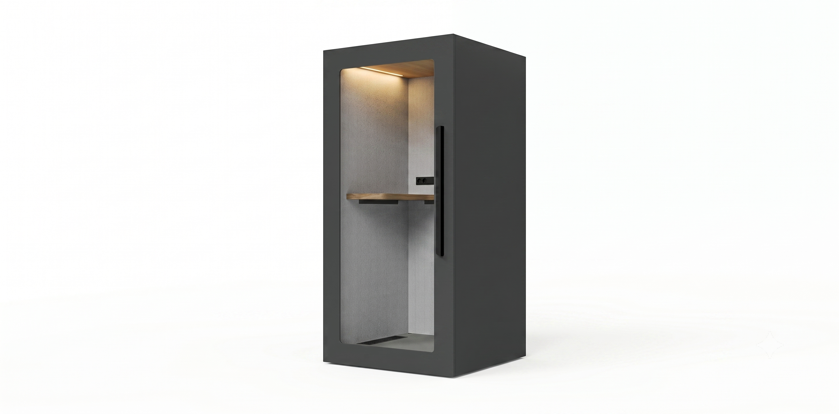Tysta rum, Zenpodd 1 stand, Offix