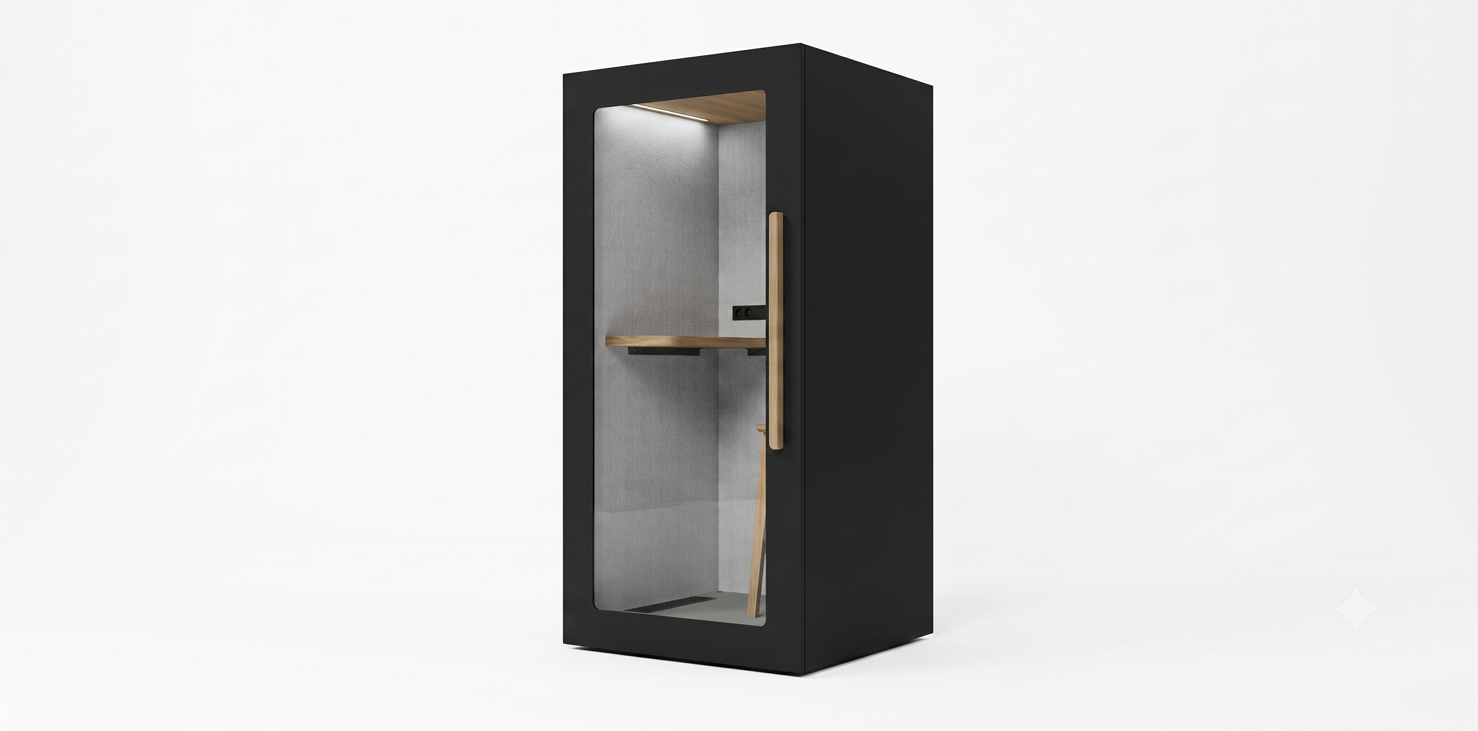 Tysta rum, Zenpodd 1 stand, Offix