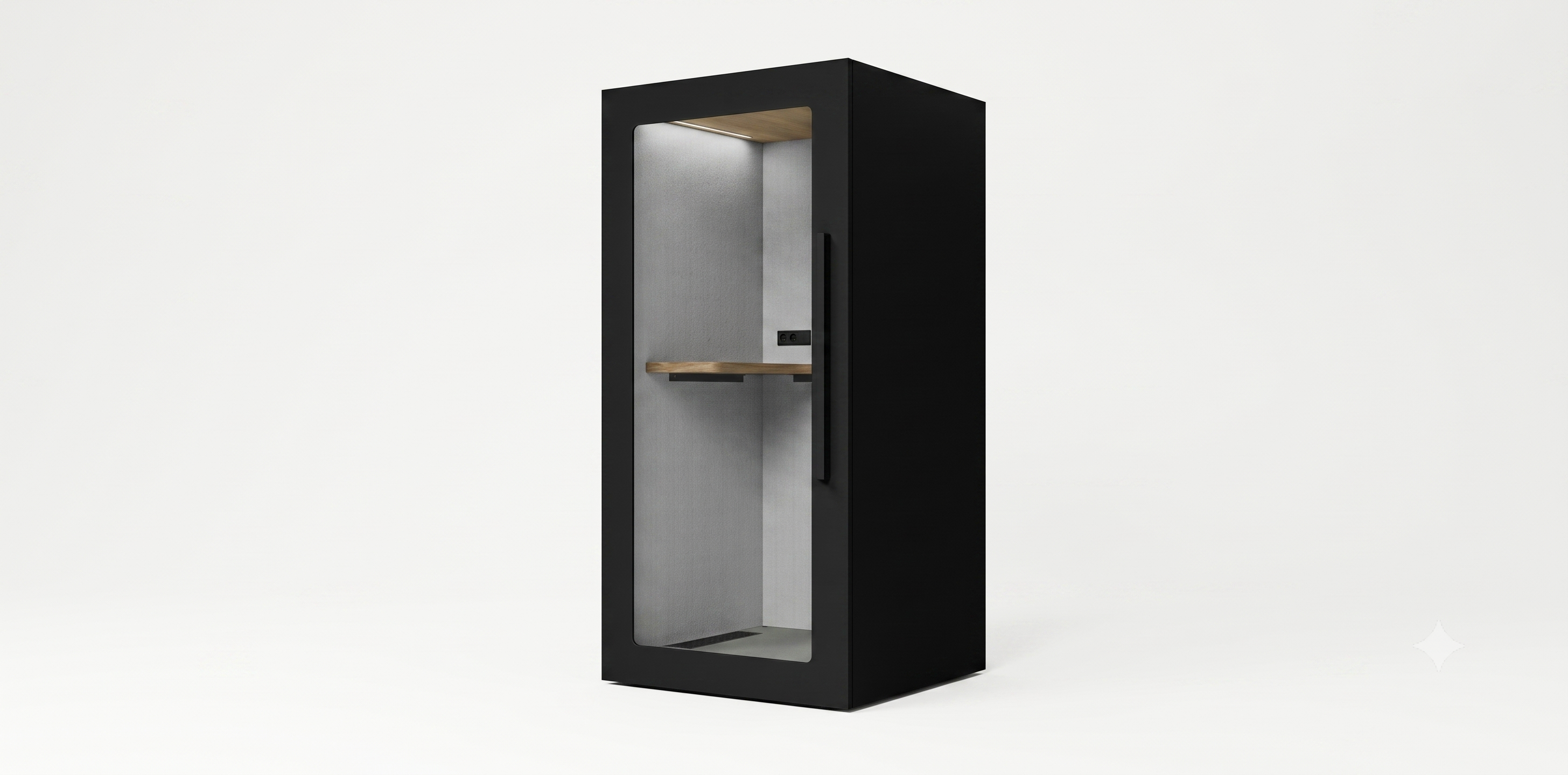 Tysta rum, Zenpodd 1 stand, Offix