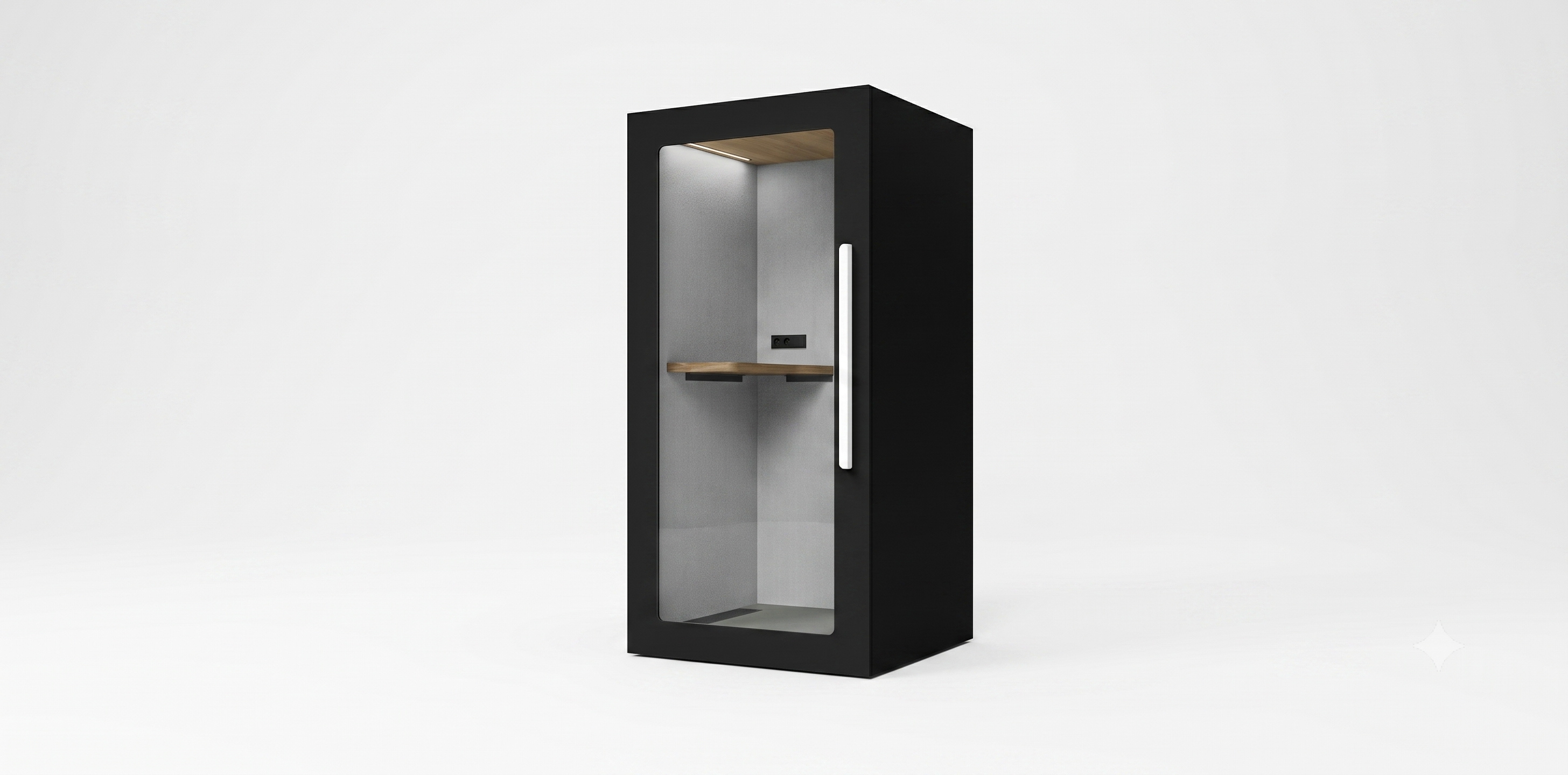 Tysta rum, Zenpodd 1 stand, Offix