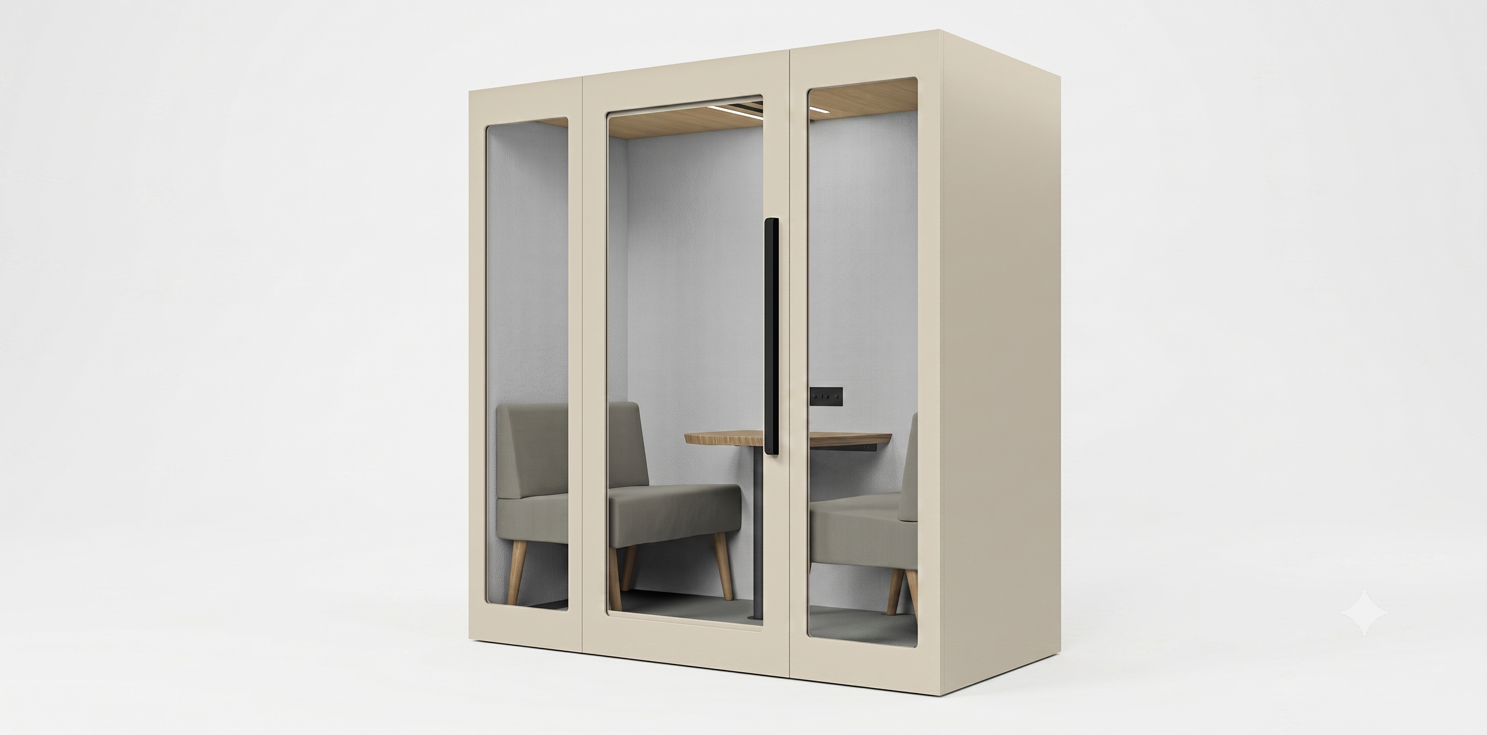 Tysta rum, Zenpodd 2 sit, Offix