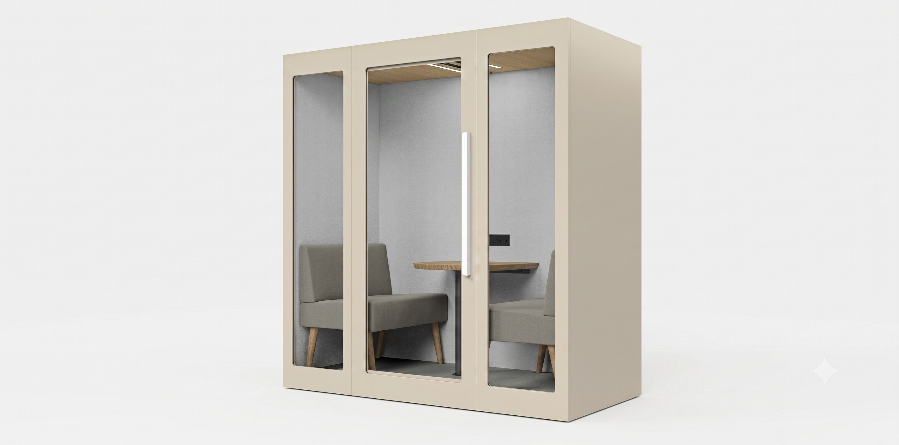Tysta rum, Zenpodd 2 sit, Offix
