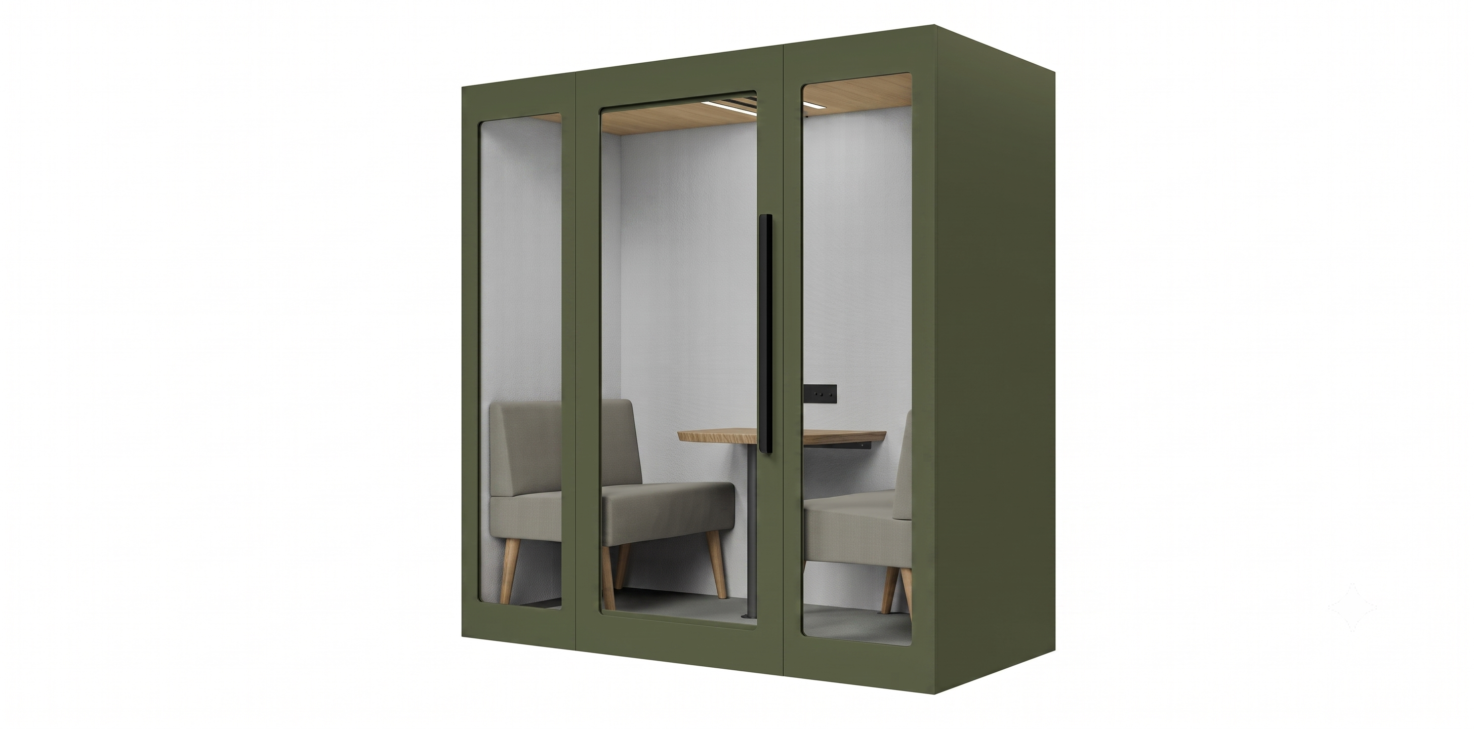 Tysta rum, Zenpodd 2 sit, Offix