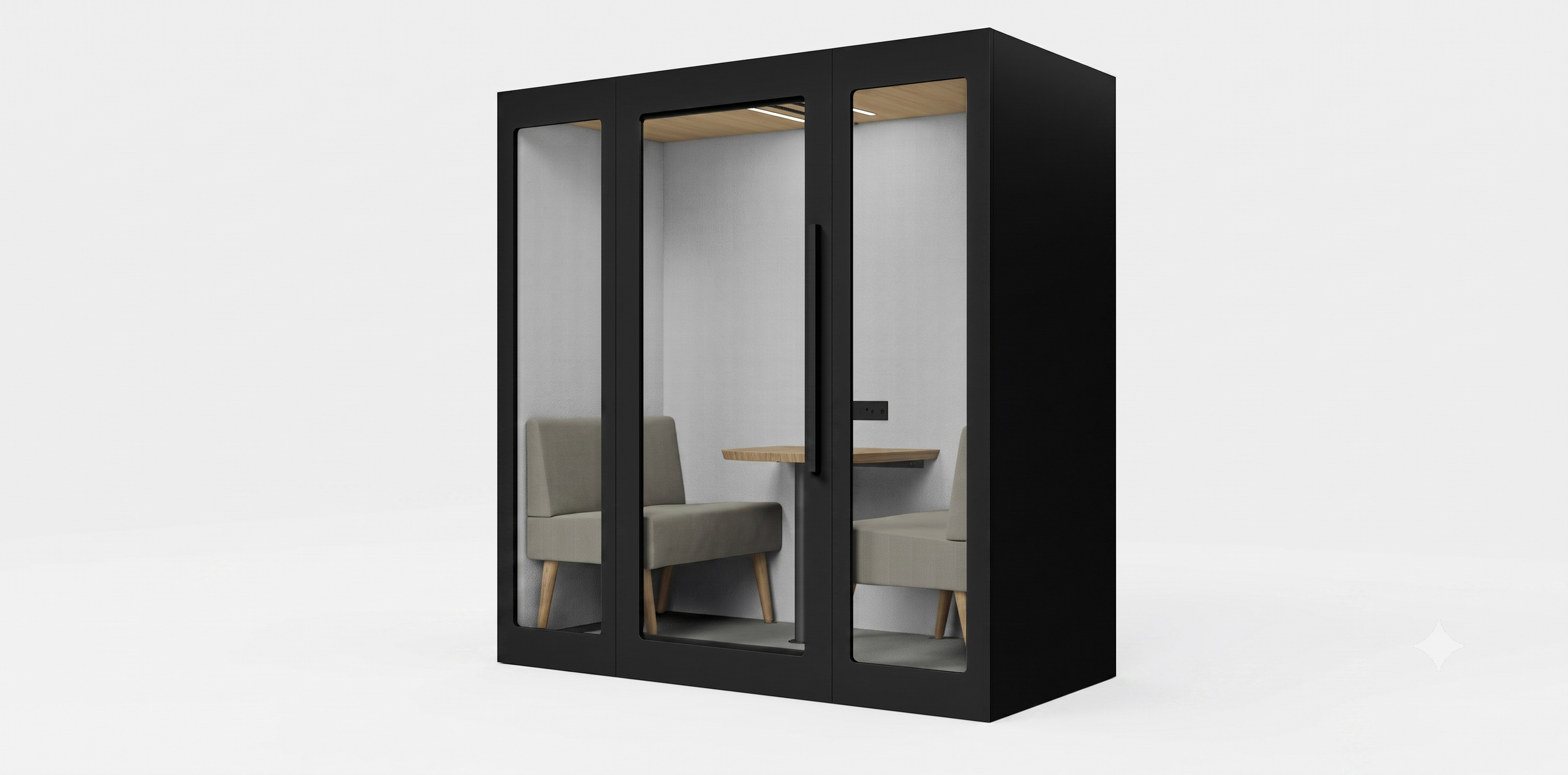 Tysta rum, Zenpodd 2 sit, Offix