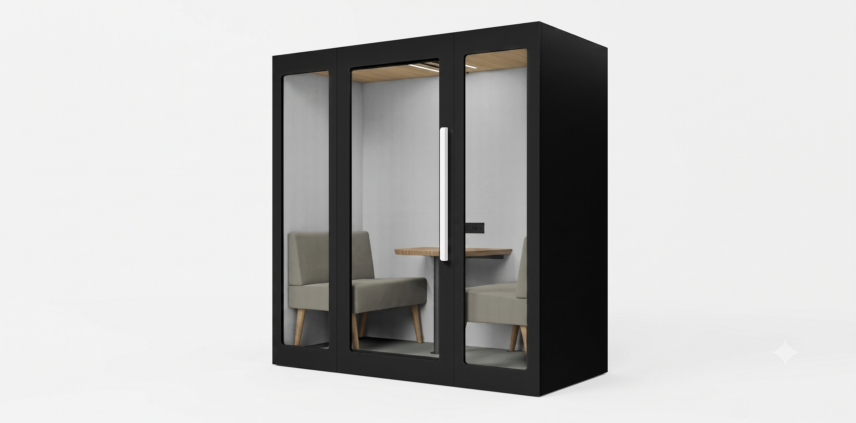 Tysta rum, Zenpodd 2 sit, Offix