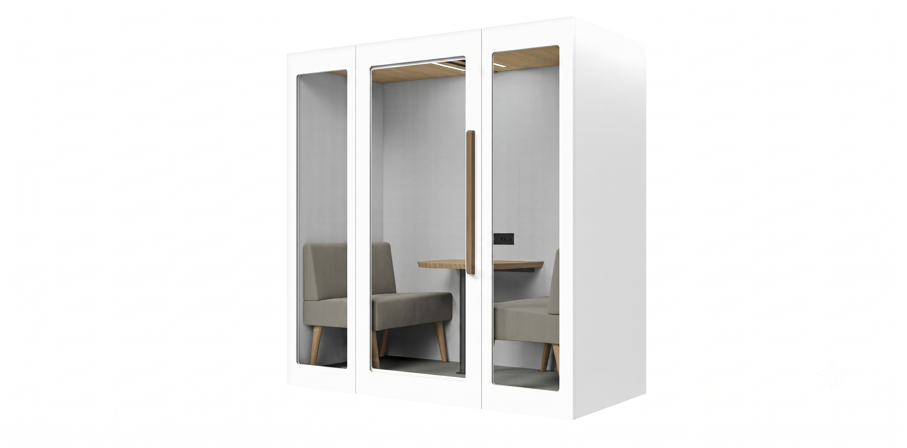 Tysta rum, Zenpodd 2 sit, Offix