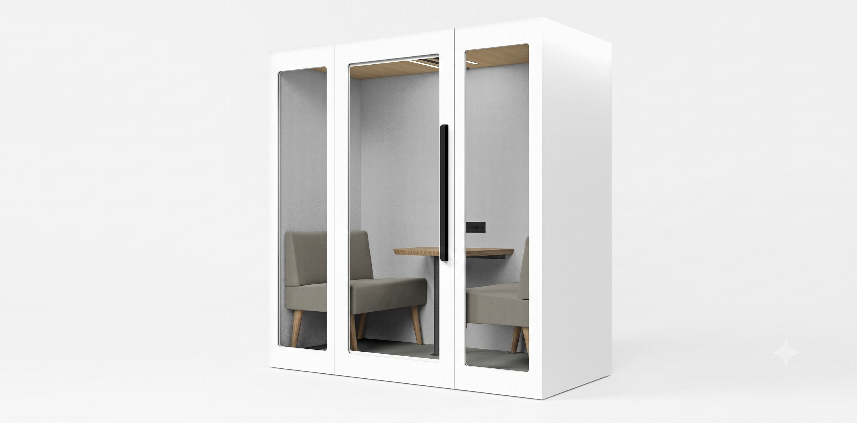 Tysta rum, Zenpodd 2 sit, Offix