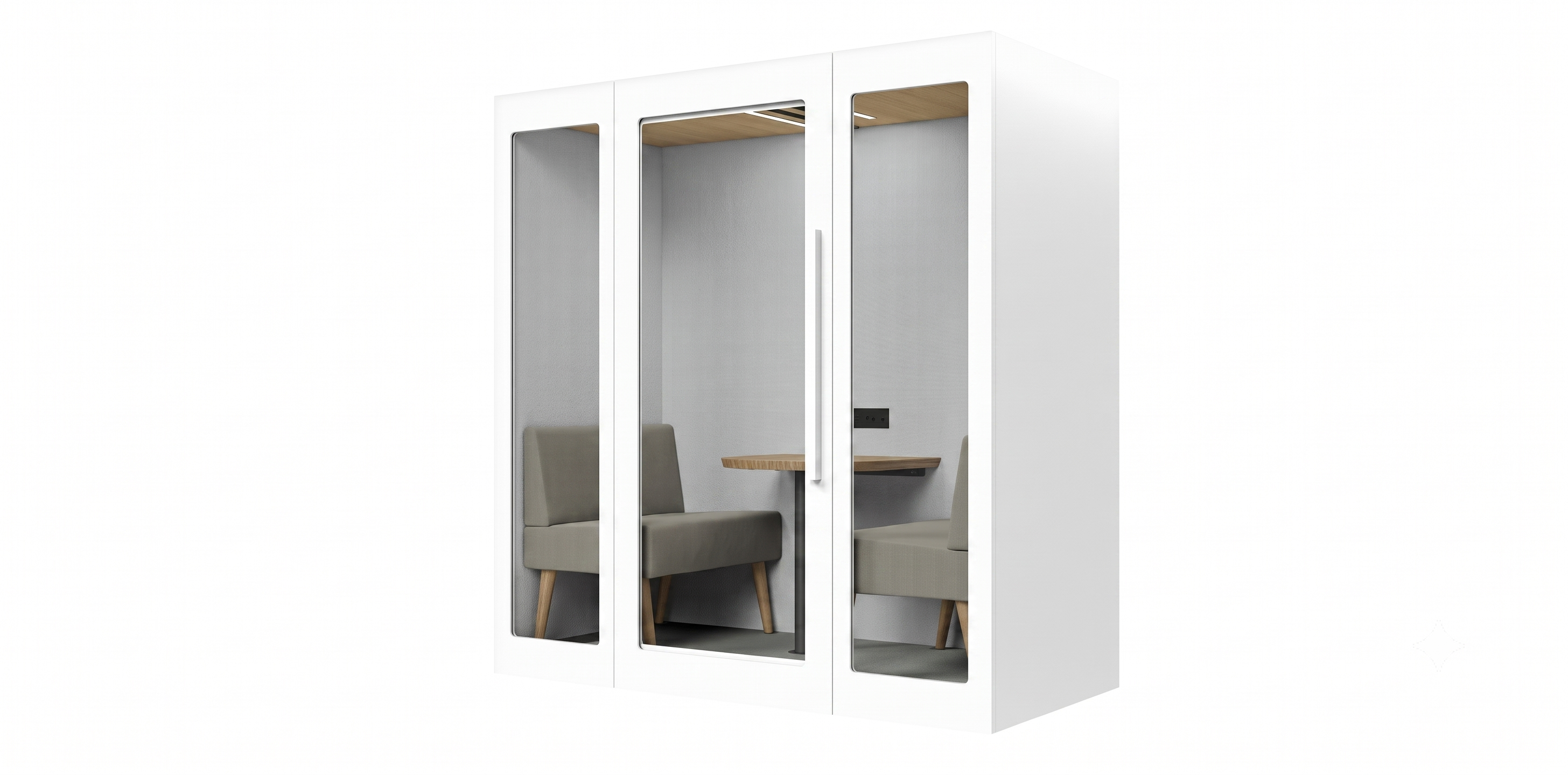Tysta rum, Zenpodd 2 sit, Offix