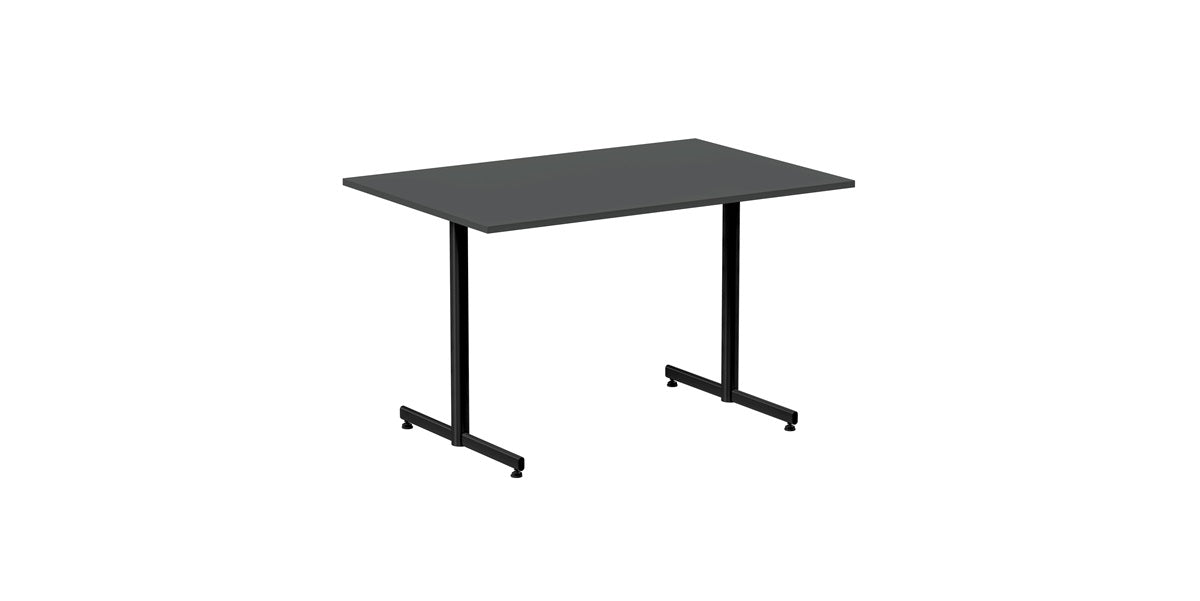 Lunchrumsbord, Forma, Recto, svart, Offix