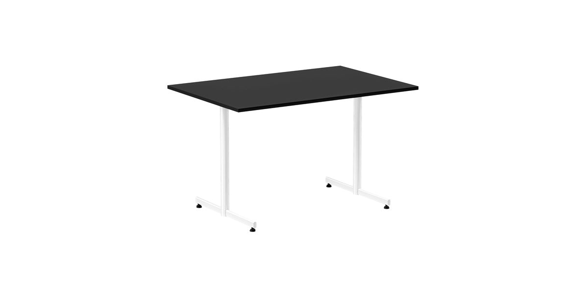 Lunchrumsbord, Forma, Recto, svart, Offix