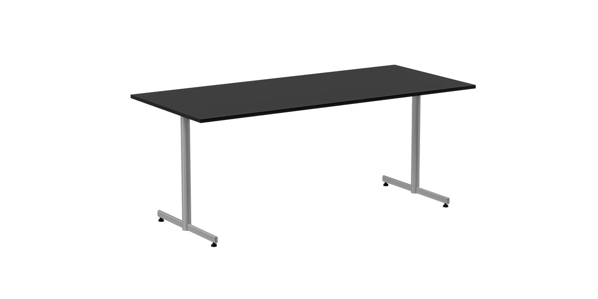 Lunchrumsbord, Forma, Recto, svart, Offix