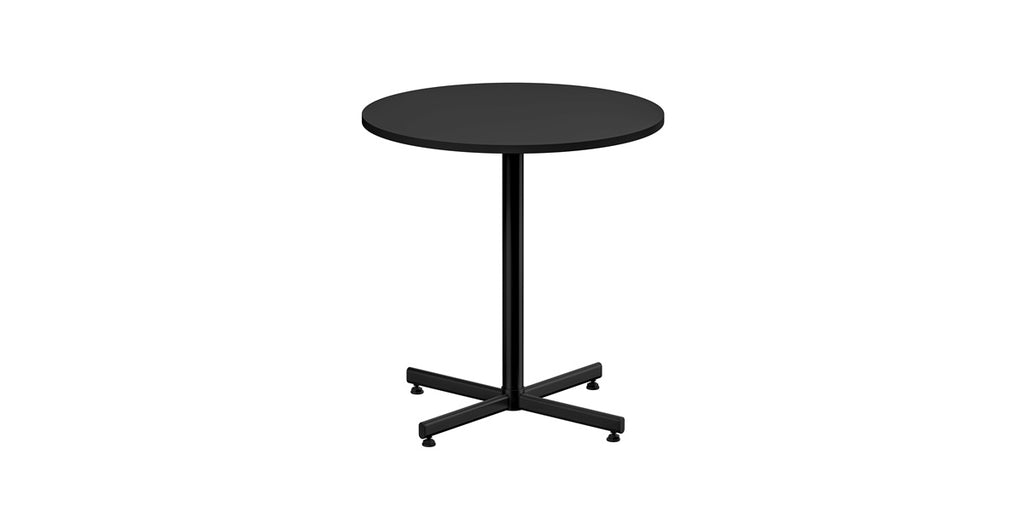Lunchrumsbord, Forma, Round, svart, Offix